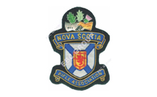 Nova Scotia Rifle Shooting Club Hand Embroidered Badge