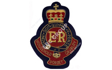 UK Cavalry Gold Bullion Wire Blazer Badges
